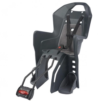 Fotelik rowerowy Polisport grafit/szary