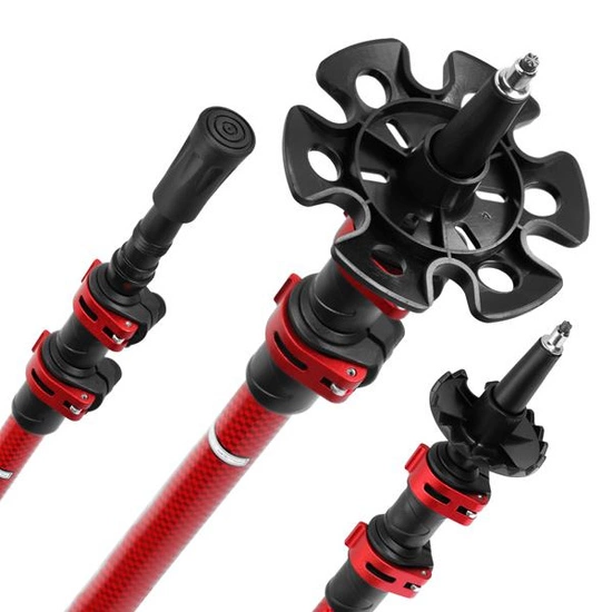 Kije trekkingowe NILS TK8601 czerwony