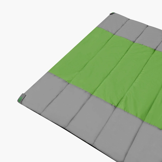 Śpiwór turystyczny NILS CAMP NC2011 szary / zielony podwójny