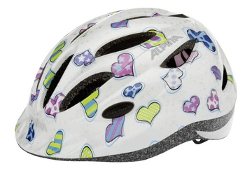 Kask rowerowy dziecięcy Alpina Gamma 2.0 white heart