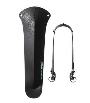 Błotnik rowerowy tylny Ass Savers Win Wing Gravel 2 Black dots