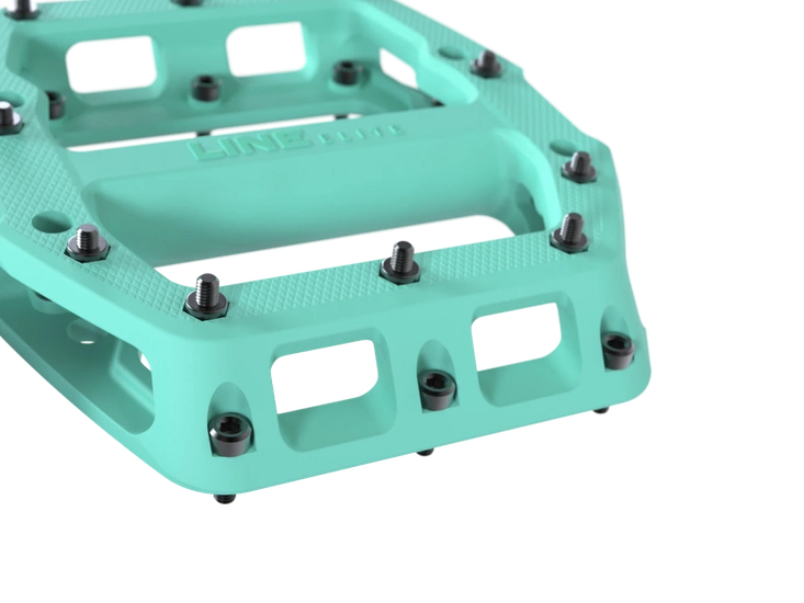 Pedały rowerowe Trek Line Elite Flat miami green