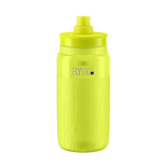 Bidon rowerowy Elite Fly Tex 550 ml neon/yellow