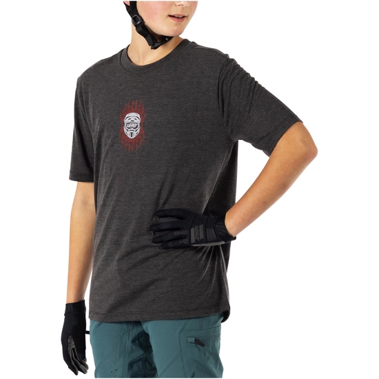 Koszulka rowerowa dziecięca LEATT Jersey MTB AllMtn 2.0 Junior black