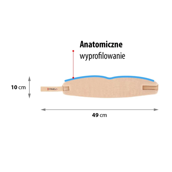 Kołnierz ortopedyczny HMS SZ1192 49 cm