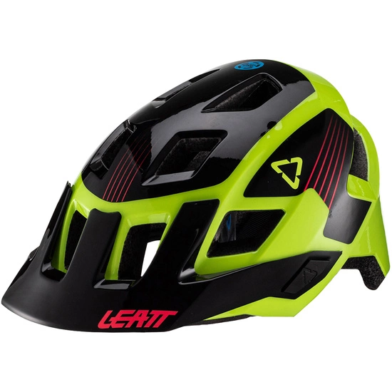 Kask rowerowy dziecięcy LEATT Helmet MTB AllMtn 1.0 Junior V22 Lime