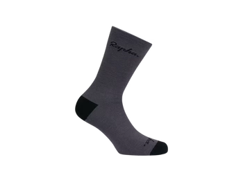 Skarpety rowerowe Rapha Merino ciemnoszary