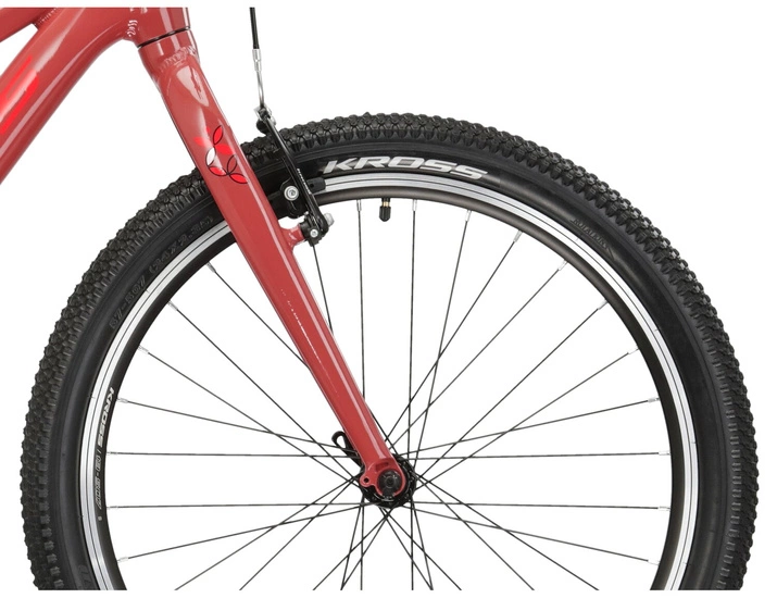 Rower dziecięcy Kross Lea JR 1.0 2025 bordowy