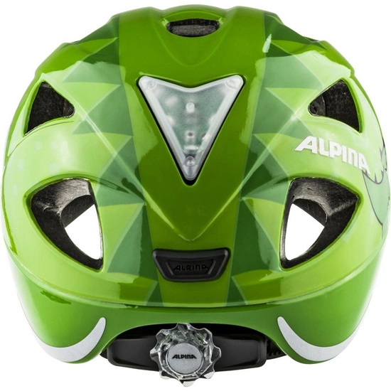 Kask rowerowy dziecięcy Alpina Ximo Flash green dino