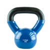 Kettlebell żeliwny pokryty winylem HMS KNV04 4 kg niebieski