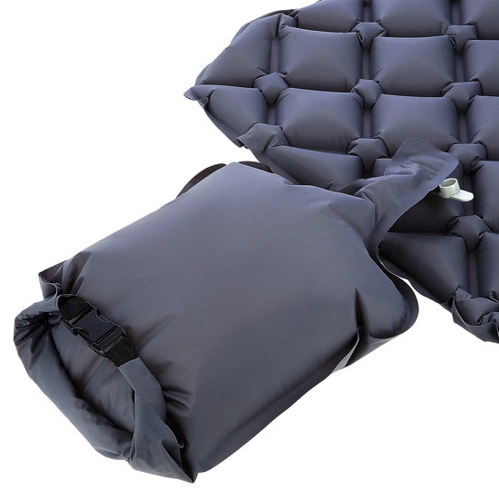 Mata turystyczna NILS CAMP NC4006 szara z pompką