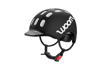 Kask rowerowy dziecięcy woom Kids black