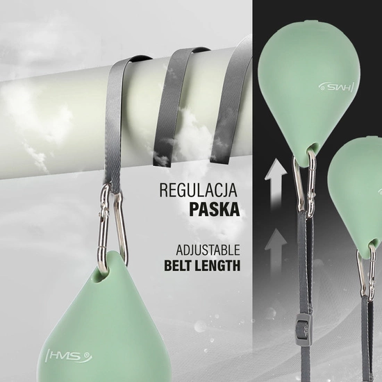 Hula hop z licznikiem HMS HHM15 zielona