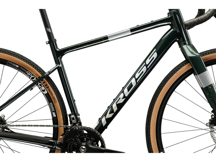 Rower gravel Kross Esker 6.0 ULT.RA 2025 zielony holo