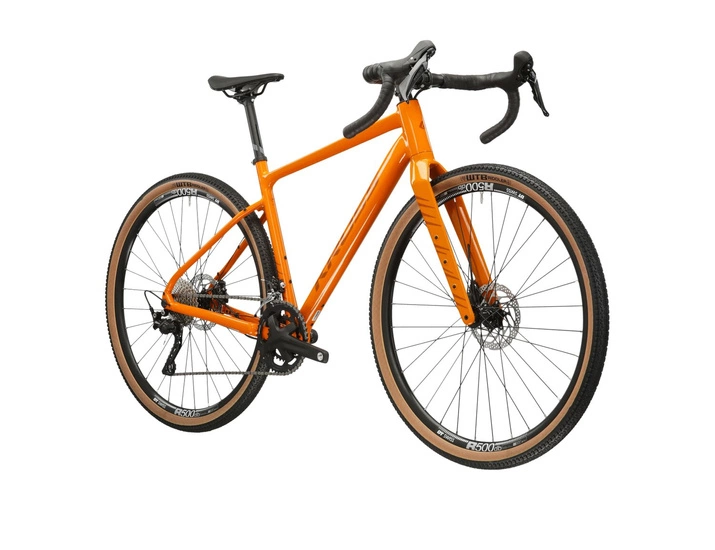 Rower gravel Kross Esker 5.0 2024 pomarańczowy