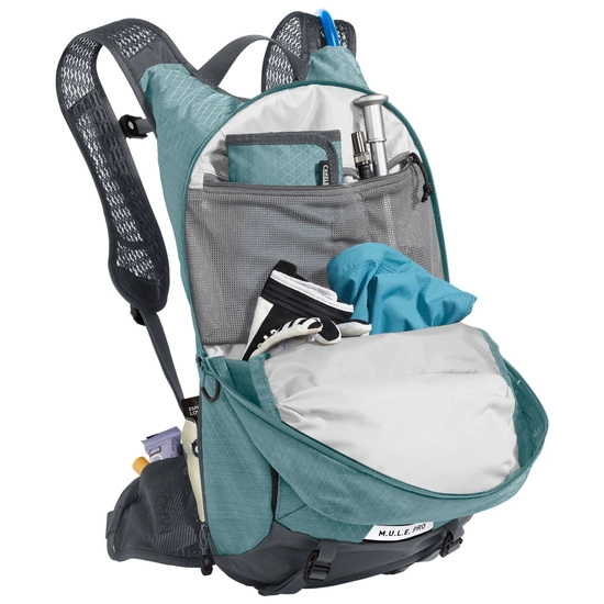 Plecak rowerowy Camelbak Women's M.U.L.E. Pro turkusowy 14L