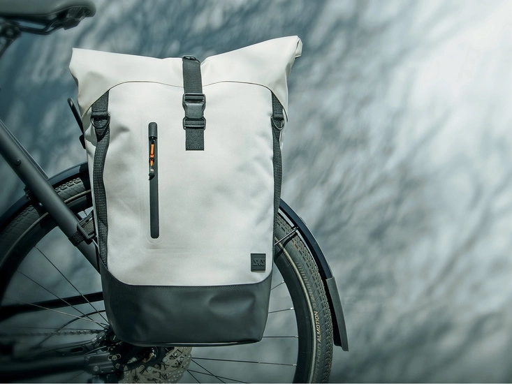 Torba rowerowa na bagażnik SKS Infinity Sidebag 20L sand