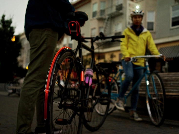 Błotniki rowerowe Topeak Defender X SET iGLOW 700 x 25C