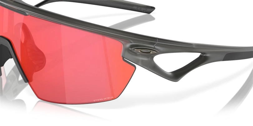 Okulary rowerowe Oakley Sphaera matte grey smoke/prizm trail torch