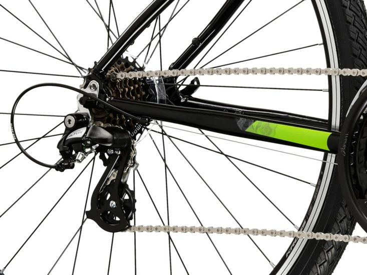 Rower crossowy Kross Evado 2.0 2025 czarny/zielony