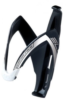 Koszyk na bidon Elite Custom Race czarny/biały