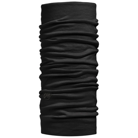 Bandana BUFF Merino Lightweight Solid Black