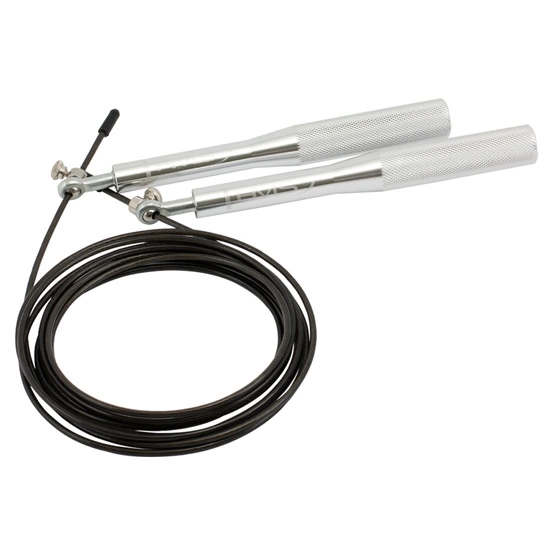 Skakanka szybka HMS SK52 czarna / srebrna