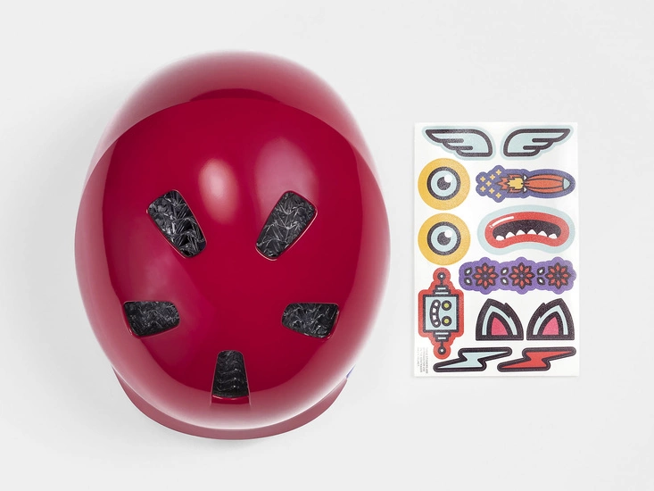 Kask rowerowy dziecięcy Bontrager Jet WaveCel magenta