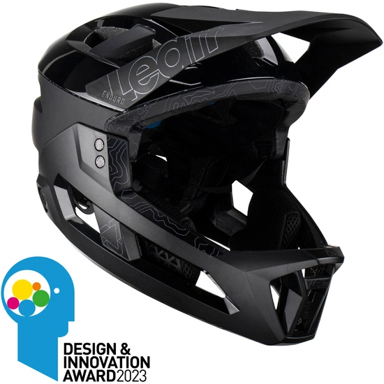 Kask rowerowy (z wypinaną szczęką/3w1) Leatt Helmet MTB Enduro 3.0 V23 stealth