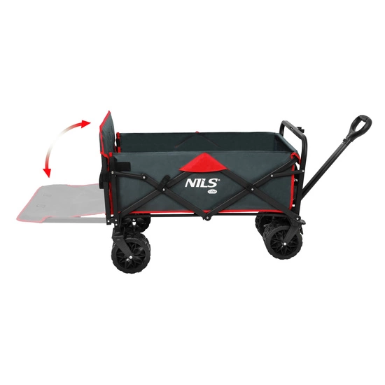 Wózek turystyczny NILS CAMP NC2601 160l antracytowy