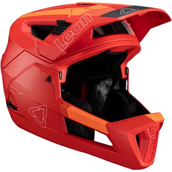 Kask rowerowy (z wypinaną szczęką) Leatt Helmet MTB Enduro 4.0 V24 red
