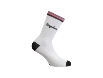Skarpety rowerowe Rapha Logo White