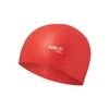 Czepek do pływania NQC dots NILS AQUA czerwony