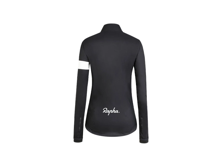 Kurtka rowerowa damska Rapha Core II przeciwdeszczowa Black
