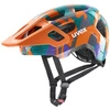 Kask rowerowy Uvex React jr. papaya camo