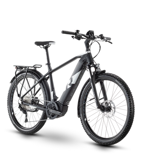 Rower elektryczny górski Raymon CrossRay E 6.0 500Wh black