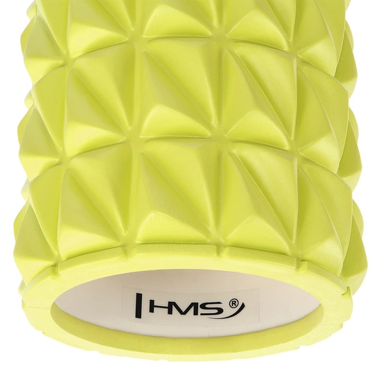 Wałek / roller fitness HMS FS205 limonkowy