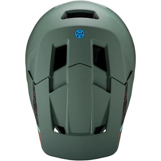 Kask rowerowy Full Face LEATT Helmet MTB Gravity 1.0 V25 teal