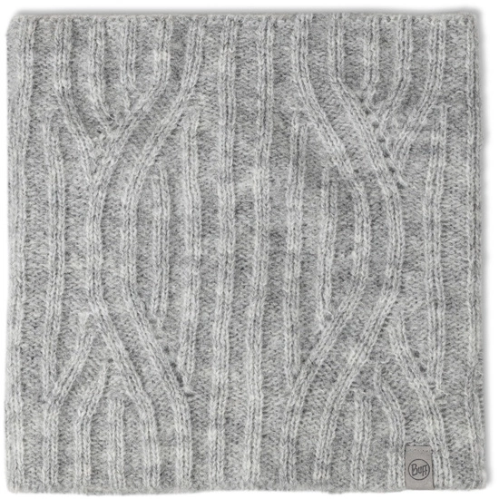 Bandana BUFF Knitted Neckwarmer Nerla Grey