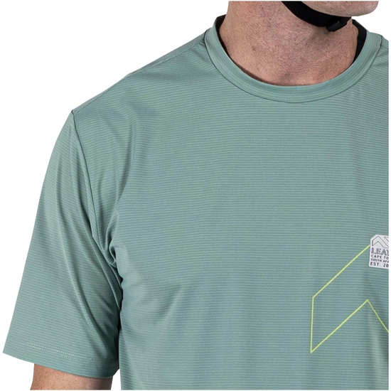 Koszulka rowerowa Leatt Jersey MTB Trail 1.0 X-Flow pistachio