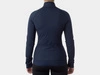 Koszulka rowerowa damska termiczna z długim rękawem Bontrager Circuit LS Navy Blue