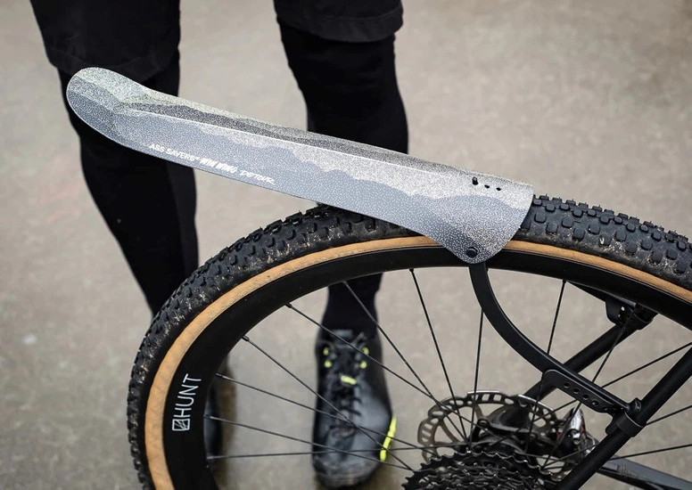 Błotnik rowerowy tylny Ass Savers Win Wing Gravel 2 golden