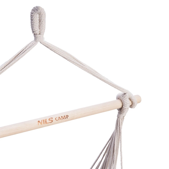 Krzesło brazylijskie NILS CAMP NC0033 beżowe