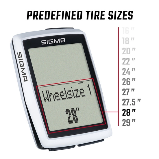 Licznik rowerowy Sigma BC 12.0 WR
