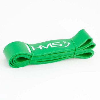 Guma do ćwiczeń HMS GU05 2080 x 45 mm zielona
