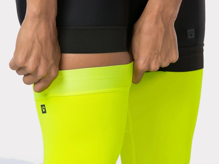 Ocieplacze rowerowe termiczne na kolana Bontrager Fluo Yellow