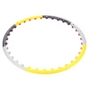 Hula hop masujący z magnesami HMS HHP005 85cm szary / żółty