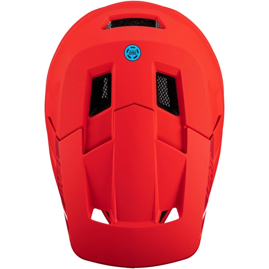 Kask rowerowy Full Face Leatt Helmet MTB Gravity 1.0 V24 red