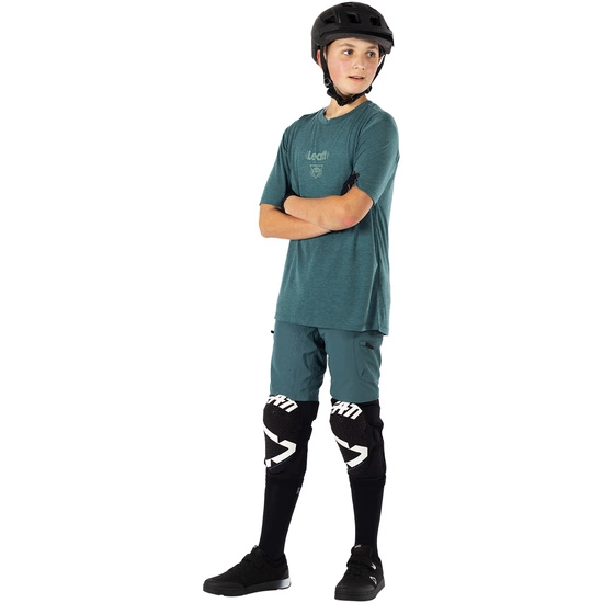 Koszulka rowerowa dziecięca LEATT Jersey MTB AllMtn 2.0 Junior Rozmiar: L Kolor: Teal