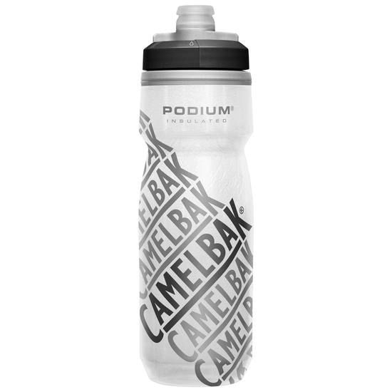 Bidon rowerowy termiczny Camelbak Podium Chill 620 ml white/black